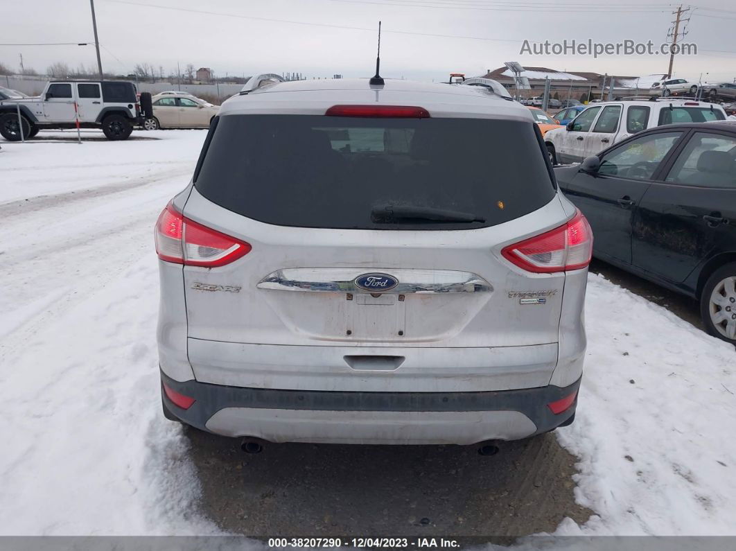 2016 Ford Escape Titanium Серебряный vin: 1FMCU9JX0GUC75044