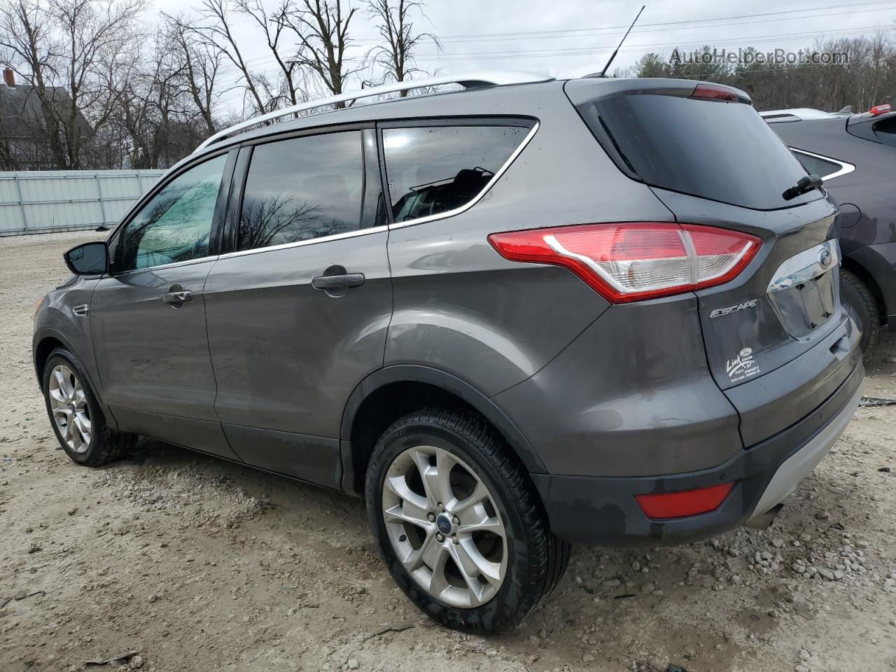 2014 Ford Escape Titanium Gray vin: 1FMCU9JX2EUC22262