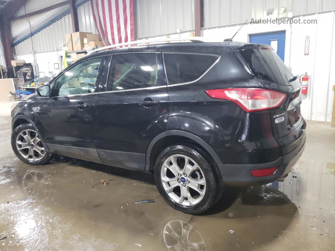 2015 Ford Escape Titanium Черный vin: 1FMCU9JX2FUB91094