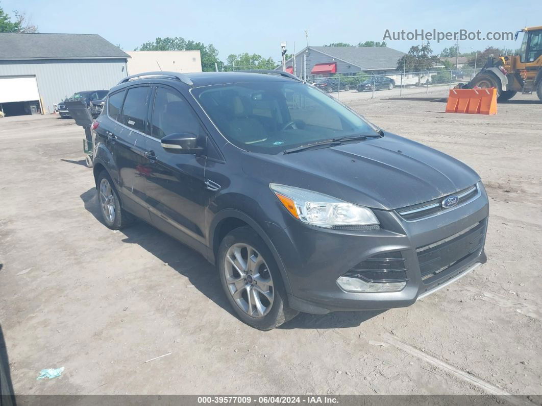 2015 Ford Escape Titanium Gray vin: 1FMCU9JX3FUB58914