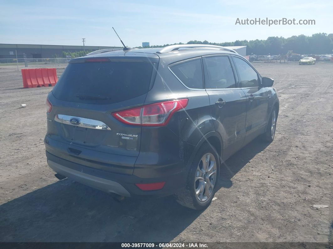 2015 Ford Escape Titanium Gray vin: 1FMCU9JX3FUB58914