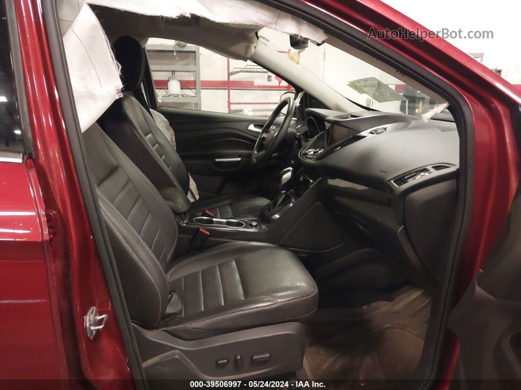 2015 Ford Escape Titanium Red vin: 1FMCU9JX3FUC29352