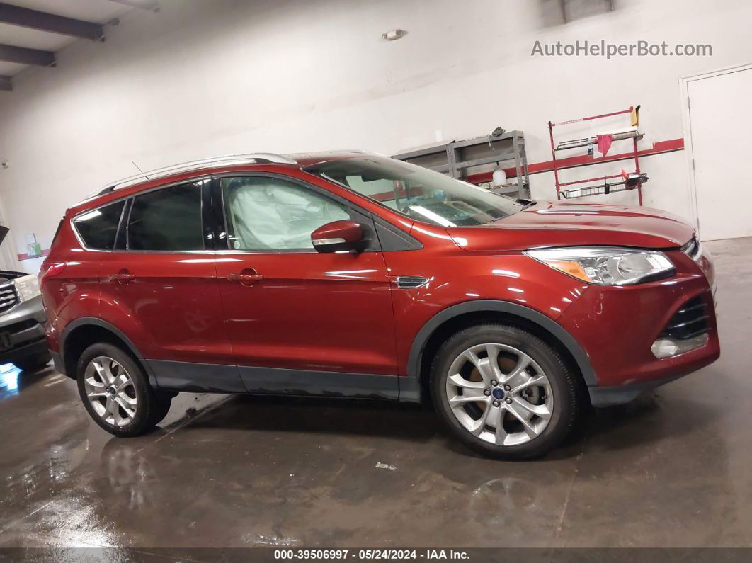 2015 Ford Escape Titanium Red vin: 1FMCU9JX3FUC29352