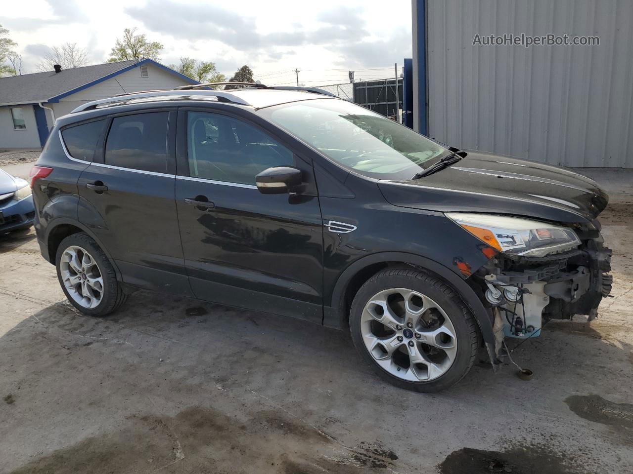 2015 Ford Escape Titanium Black vin: 1FMCU9JX5FUB24862