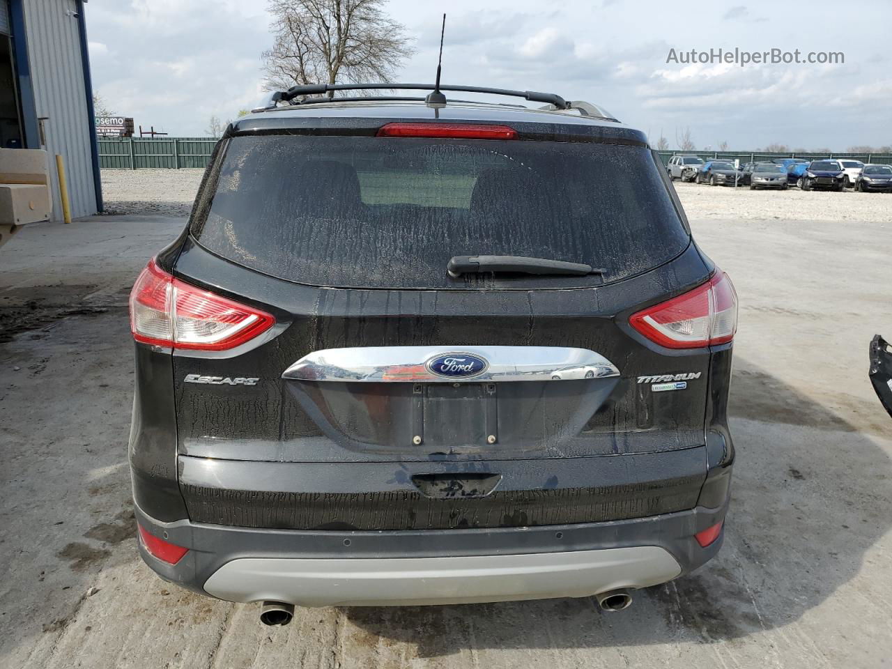 2015 Ford Escape Titanium Black vin: 1FMCU9JX5FUB24862