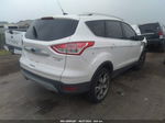 2014 Ford Escape Titanium White vin: 1FMCU9JX6EUA27992