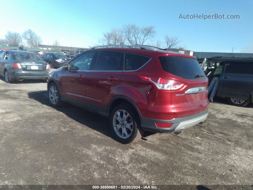 2015 Ford Escape Titanium Red vin: 1FMCU9JX7FUA48366