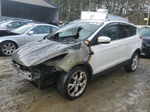 2014 Ford Escape Titanium Белый vin: 1FMCU9JX8EUA42719