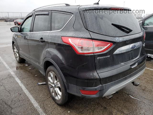 2014 Ford Escape Titanium Черный vin: 1FMCU9JX8EUD07333