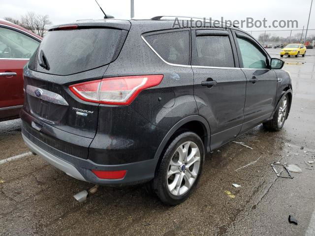 2014 Ford Escape Titanium Черный vin: 1FMCU9JX8EUD07333