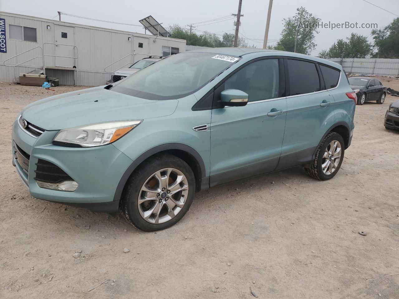 2013 Ford                        Escape 4d Turquoise vin: 1FMCU9HX8DUB36314