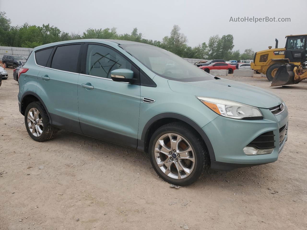 2013 Ford                        Escape 4d Turquoise vin: 1FMCU9HX8DUB36314