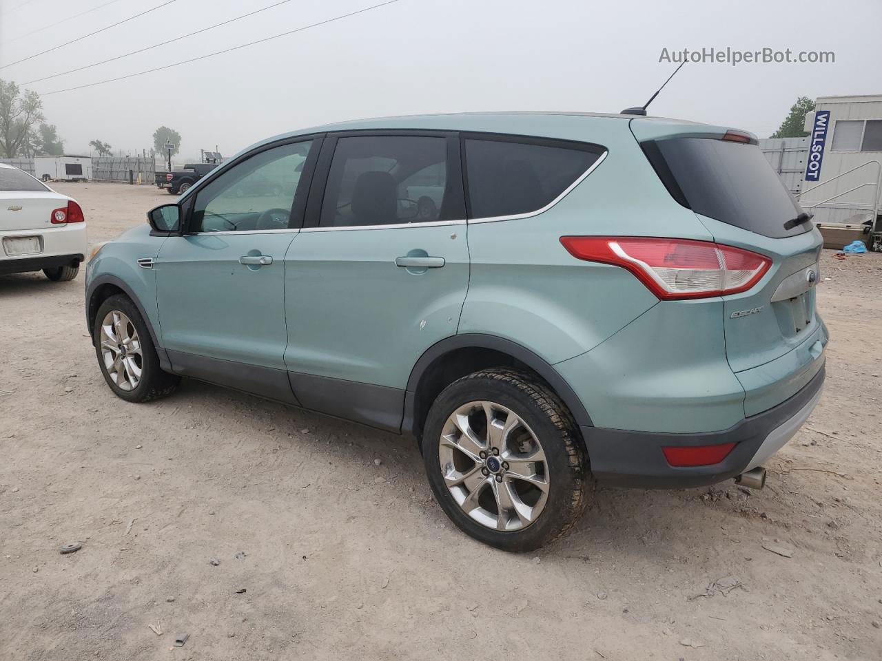 2013 Ford                        Escape 4d Turquoise vin: 1FMCU9HX8DUB36314