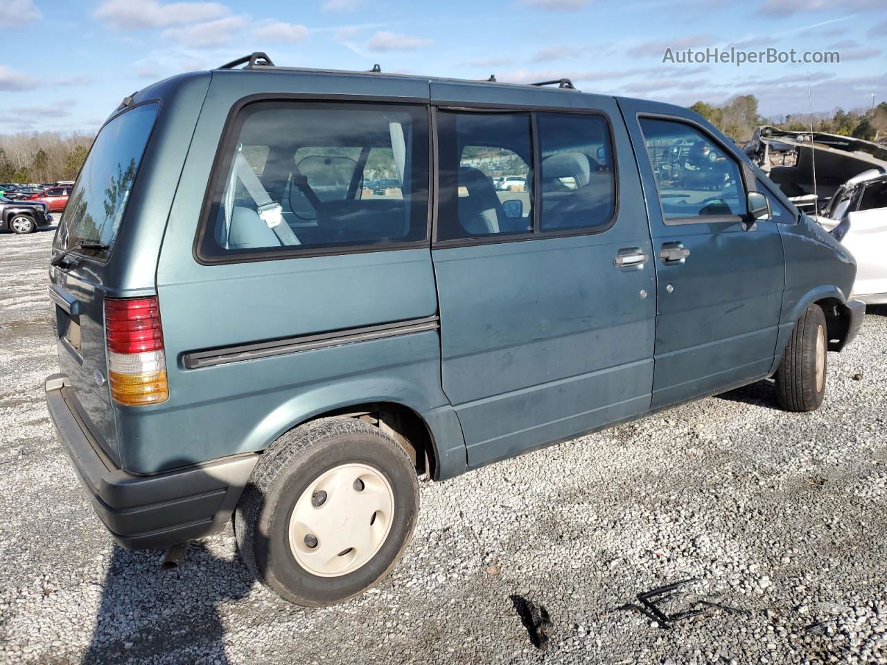 1996 Ford Aerostar  Green vin: 1FMDA11U2TZB39452