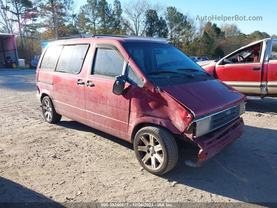 1996 Ford Aerostar   Red vin: 1FMDA11U8TZB38144