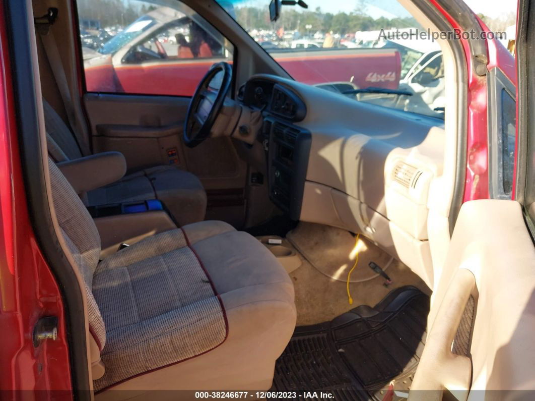 1996 Ford Aerostar   Red vin: 1FMDA11U8TZB38144