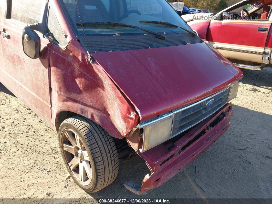 1996 Ford Aerostar   Red vin: 1FMDA11U8TZB38144