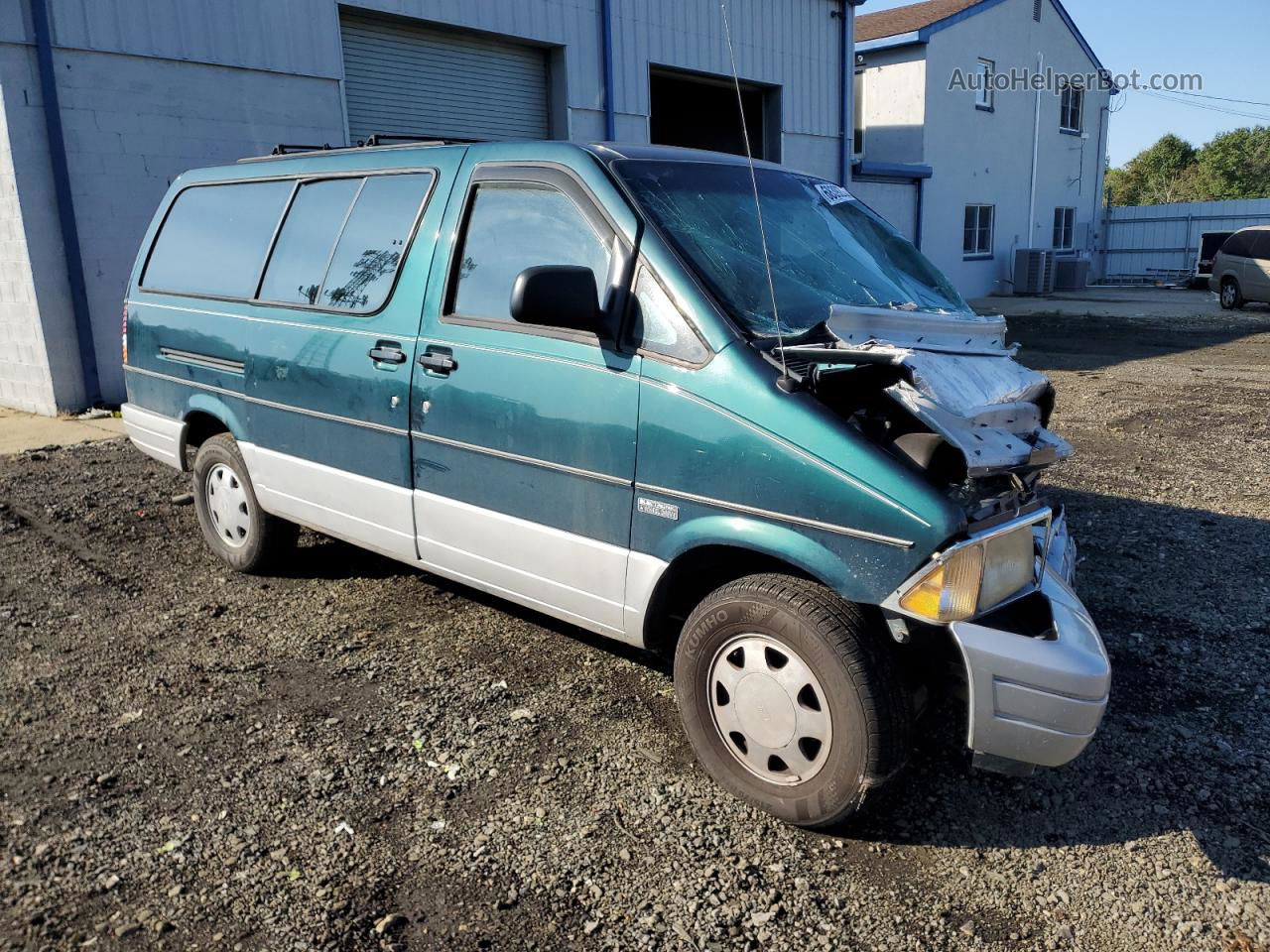 1996 Ford Aerostar  Зеленый vin: 1FMDA41X1TZA73505