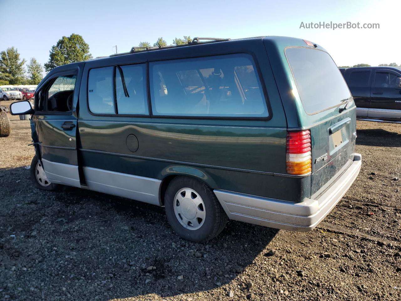 1996 Ford Aerostar  Зеленый vin: 1FMDA41X1TZA73505