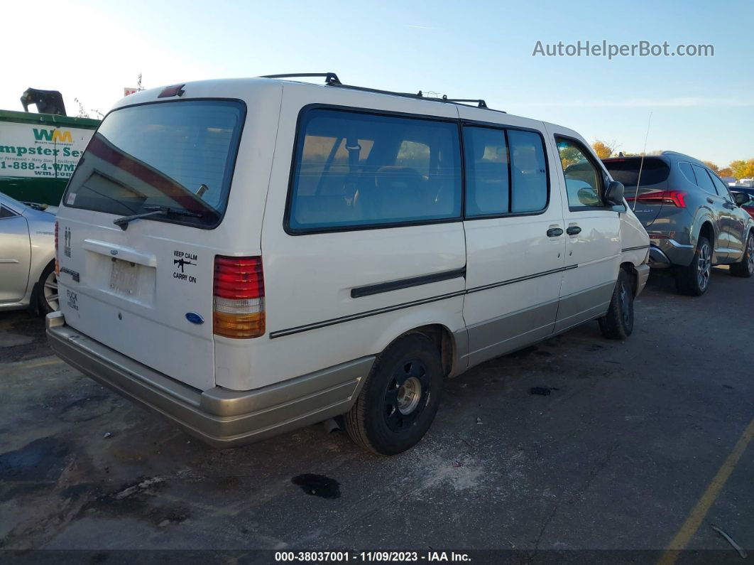 1996 Ford Aerostar   White vin: 1FMDA41X1TZB14411