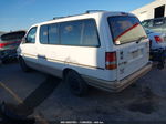 1996 Ford Aerostar   White vin: 1FMDA41X1TZB14411