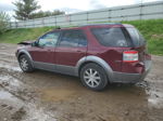 2008 Ford Taurus X Sel Burgundy vin: 1FMDK05W48GA44770