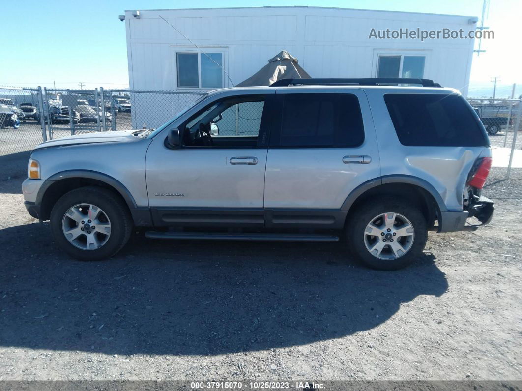 2005 Ford Explorer Xlt Silver vin: 1FMDU63E85ZA08961