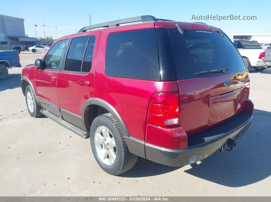 2005 Ford Explorer Xlt/xlt Sport Красный vin: 1FMDU63K05UA82765