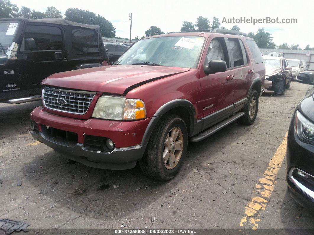 2005 Ford Explorer Xlt Красный vin: 1FMDU63K55UA96418