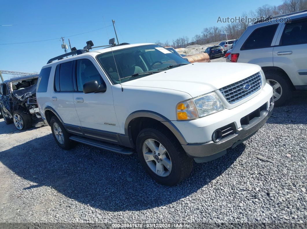 2005 Ford Explorer Xlt/xlt Sport White vin: 1FMDU63K85UA51697