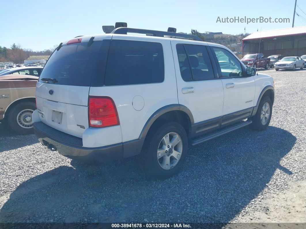 2005 Ford Explorer Xlt/xlt Sport White vin: 1FMDU63K85UA51697