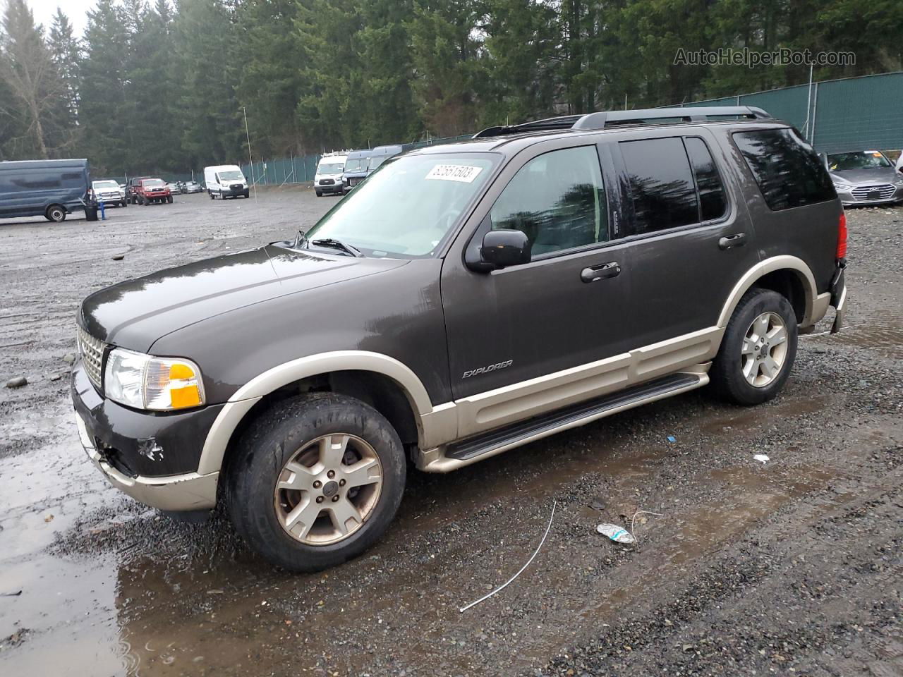 2005 Ford Explorer Eddie Bauer Brown vin: 1FMDU64E45UA19399