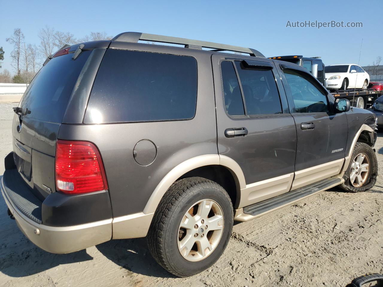 2005 Ford Explorer Eddie Bauer Brown vin: 1FMDU64K25UB36887