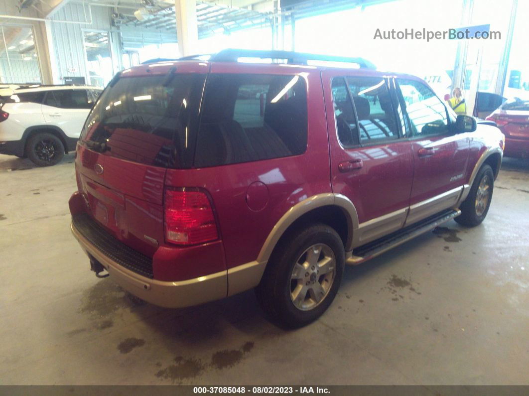 2005 Ford Explorer Eddie Bauer Красный vin: 1FMDU64K65UB38772