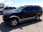 2005 Ford Explorer Eddie Bauer Black vin: 1FMDU64W25UB89575