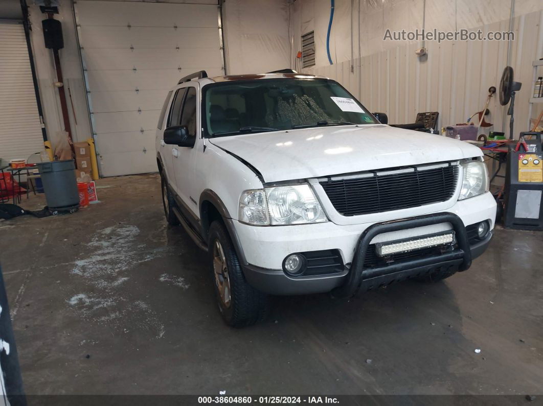 2005 Ford Explorer Xlt/xlt Sport White vin: 1FMDU73E05UB52801