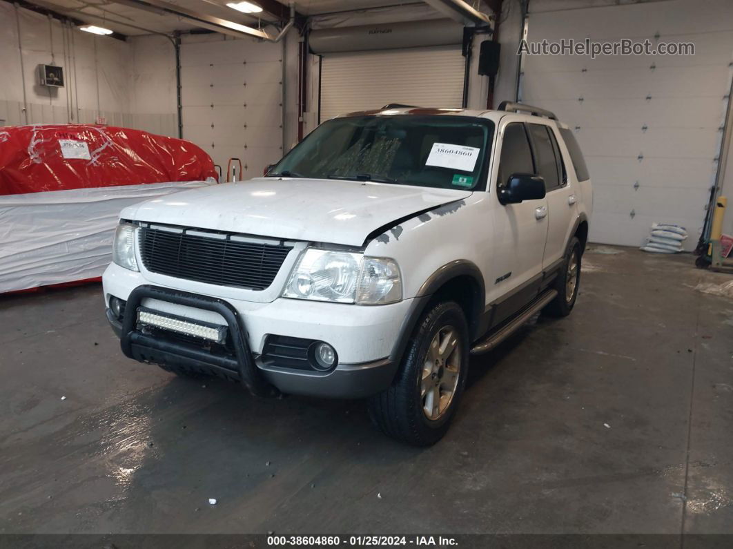 2005 Ford Explorer Xlt/xlt Sport White vin: 1FMDU73E05UB52801