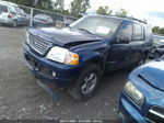 2005 Ford Explorer Xlt Blue vin: 1FMDU73K25UA55668
