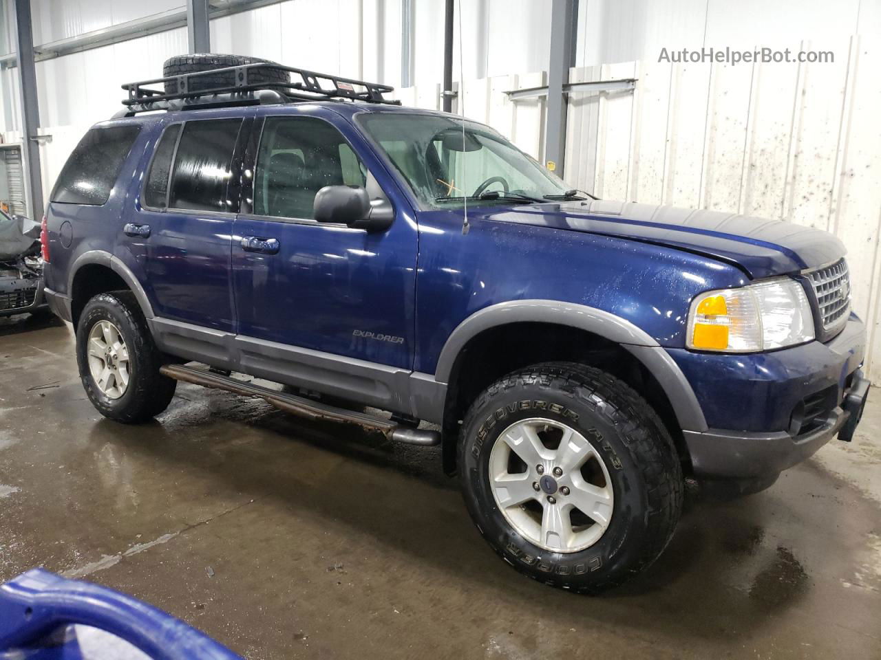 2005 Ford Explorer Xlt Blue vin: 1FMDU73K25UB89774