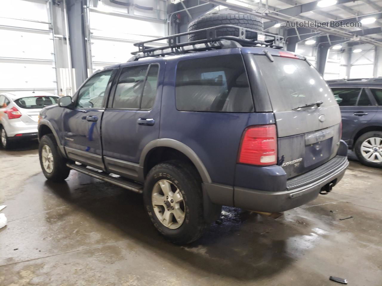 2005 Ford Explorer Xlt Blue vin: 1FMDU73K25UB89774