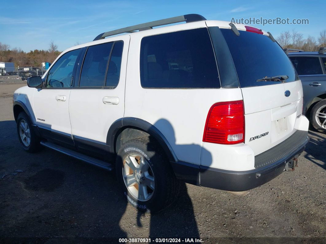 2005 Ford Explorer Xlt/xlt Sport White vin: 1FMDU73K55UA32286