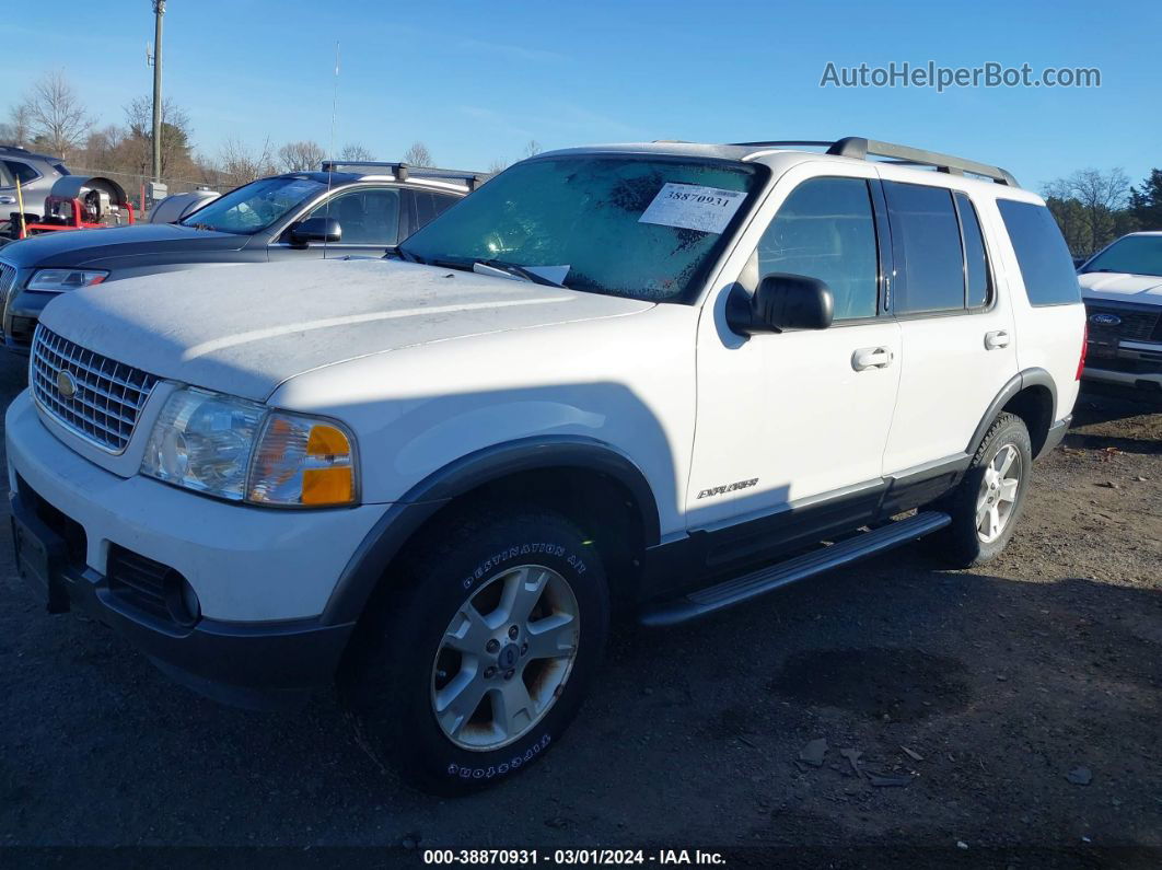 2005 Ford Explorer Xlt/xlt Sport White vin: 1FMDU73K55UA32286