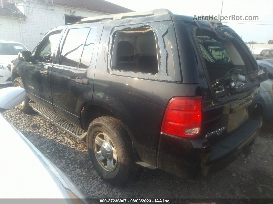 2005 Ford Explorer Xlt Black vin: 1FMDU73K85ZA76141