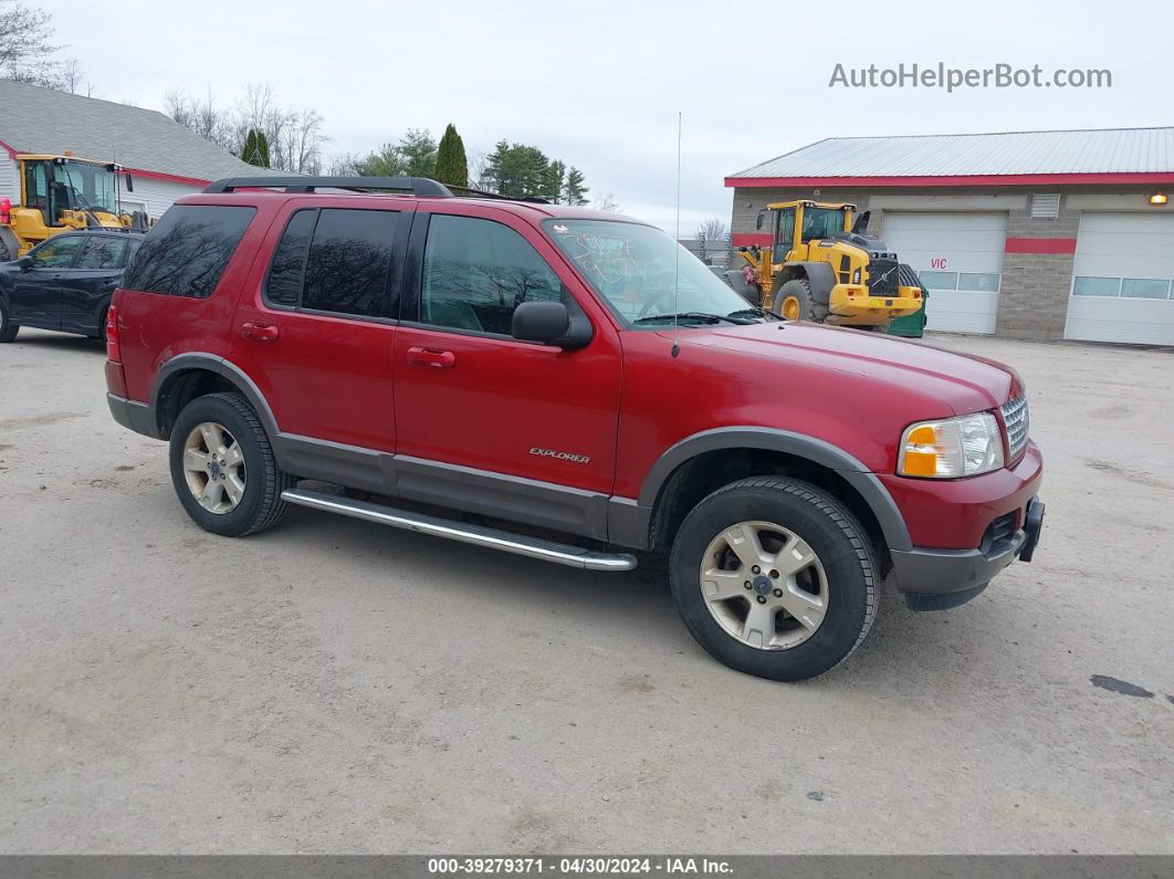 2005 Ford Explorer Xlt/xlt Sport Maroon vin: 1FMDU73W95ZA45533