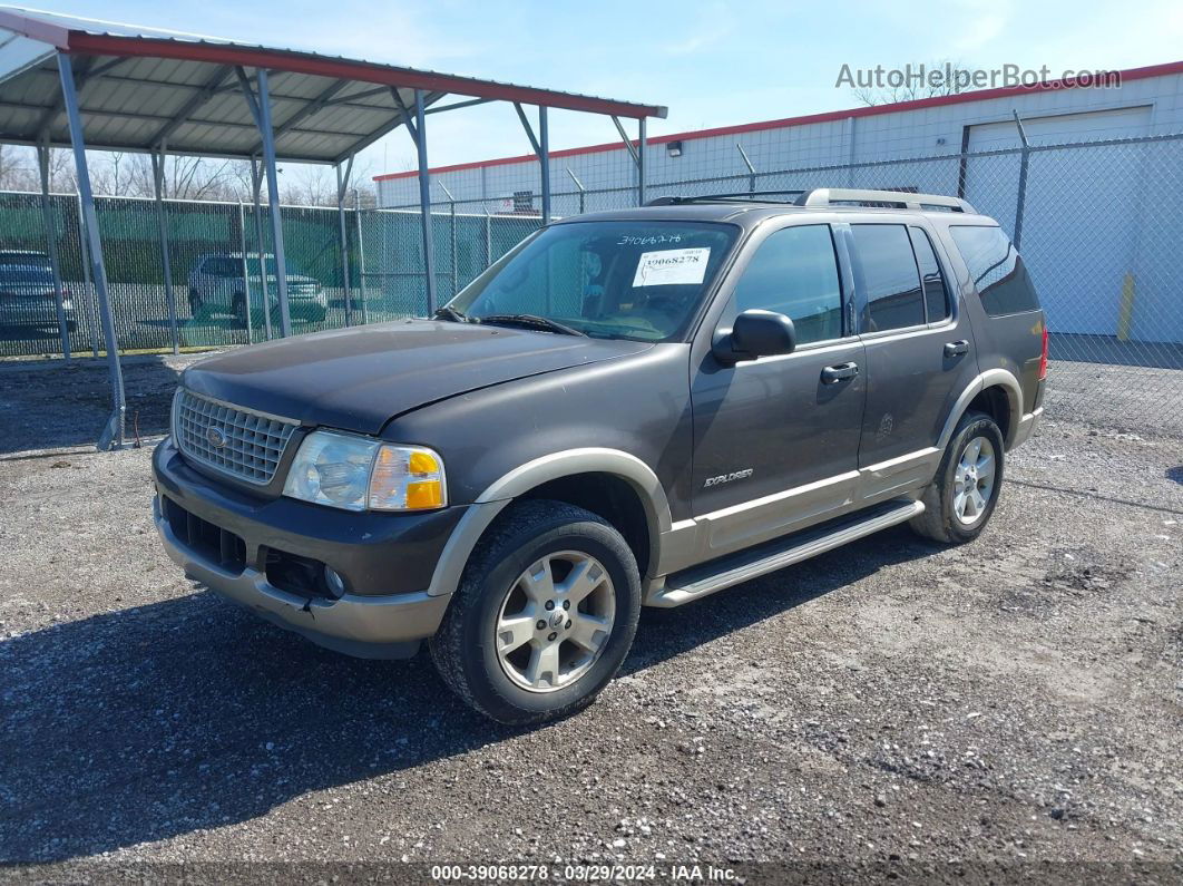 2005 Ford Explorer Eddie Bauer Коричневый vin: 1FMDU74K05UB76326