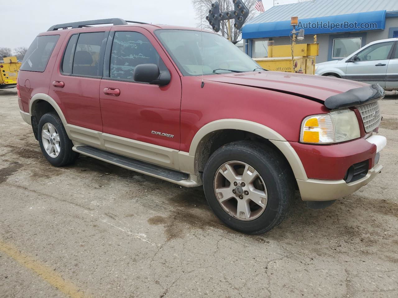 2005 Ford Explorer Eddie Bauer Красный vin: 1FMDU74K55UB88200