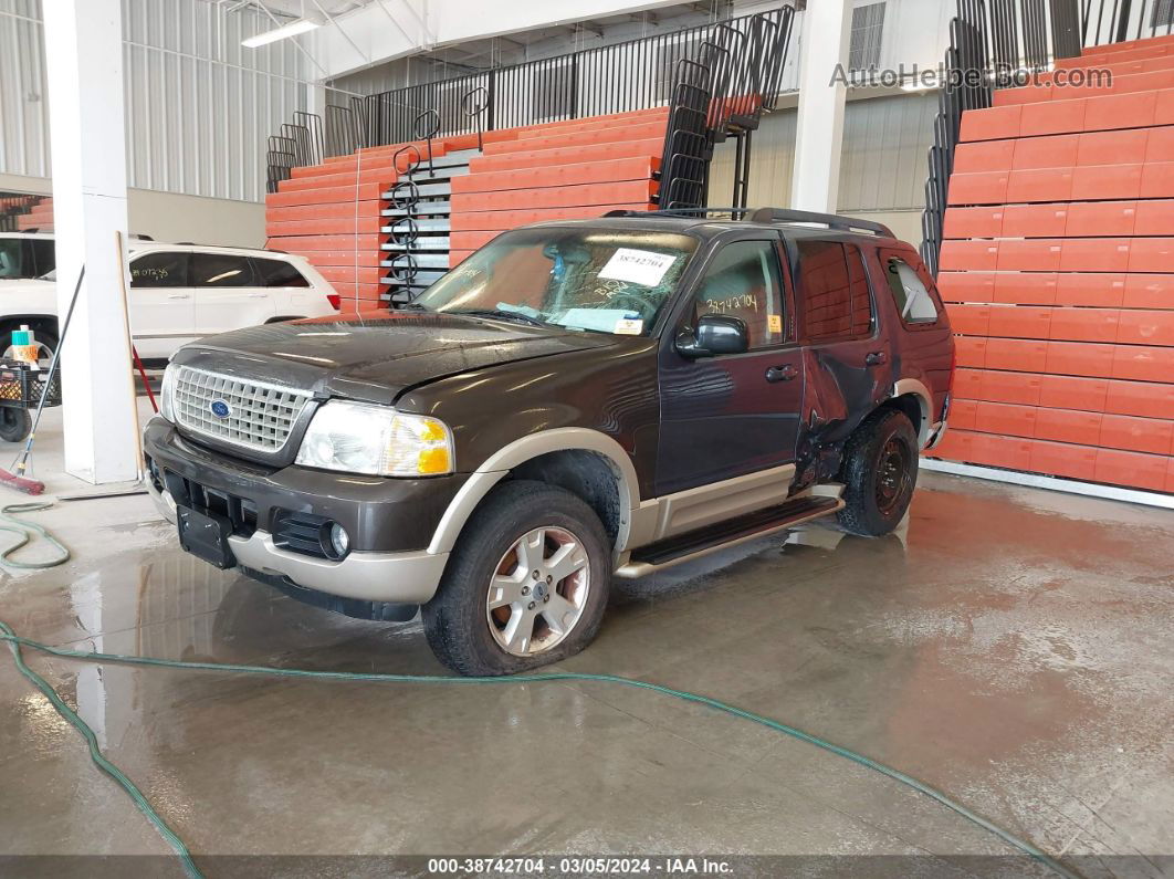 2005 Ford Explorer Eddie Bauer Blue vin: 1FMDU74K85UB75408