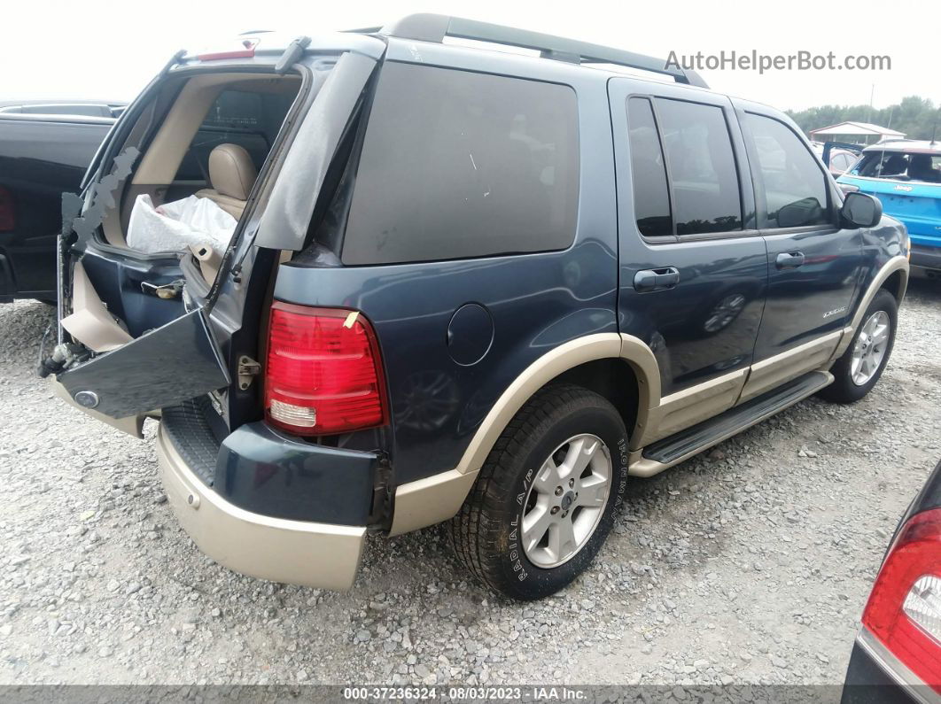 2005 Ford Explorer Eddie Bauer Blue vin: 1FMDU74K95UB79578