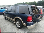 2005 Ford Explorer Eddie Bauer Blue vin: 1FMDU74K95UB79578