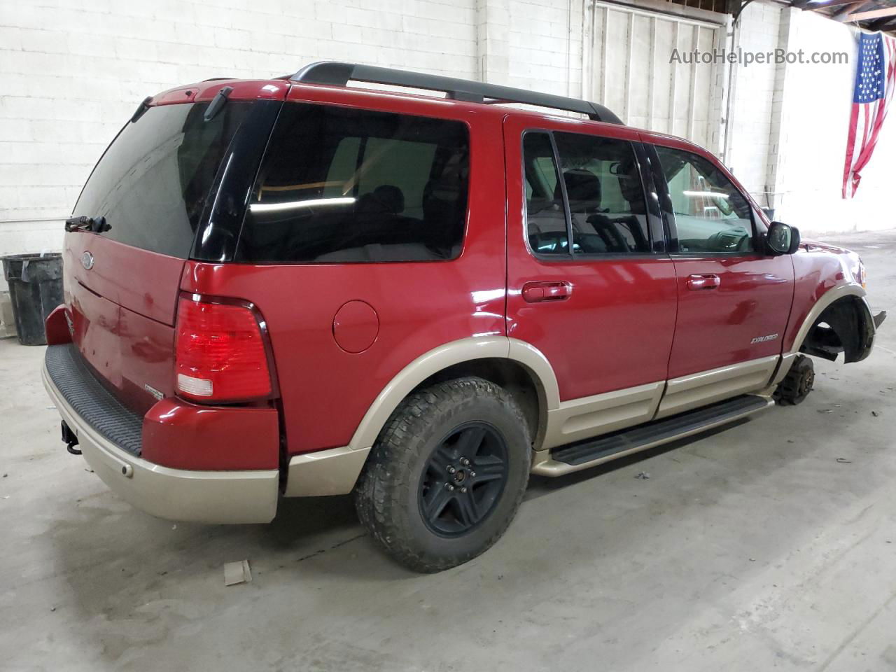 2005 Ford Explorer Eddie Bauer Burgundy vin: 1FMDU74KX5UB21740